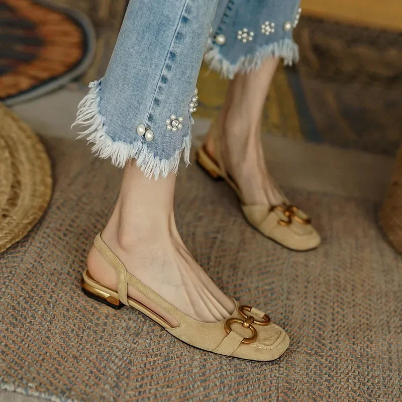 Ginevra | Slingback con Morsetto