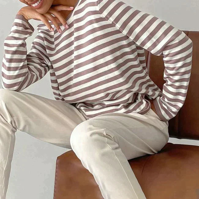 Simona | Maglia elegante a maniche lunghe