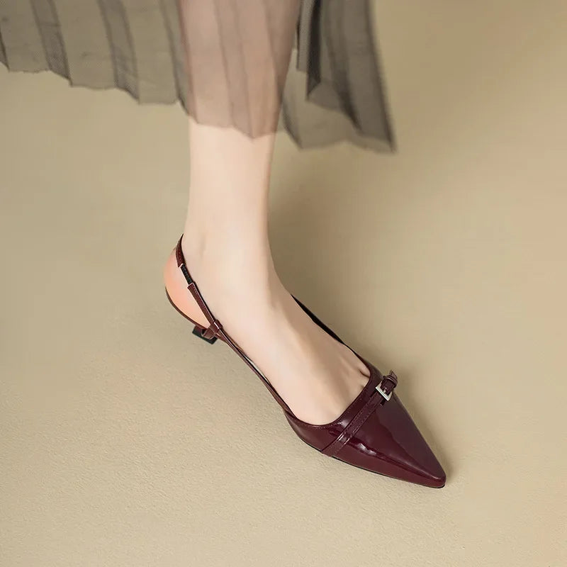 MIRELLA™ – Sandali Classici con Tacco Medio