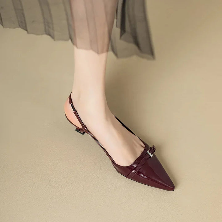 MIRELLA™ – Sandali Classici con Tacco Medio