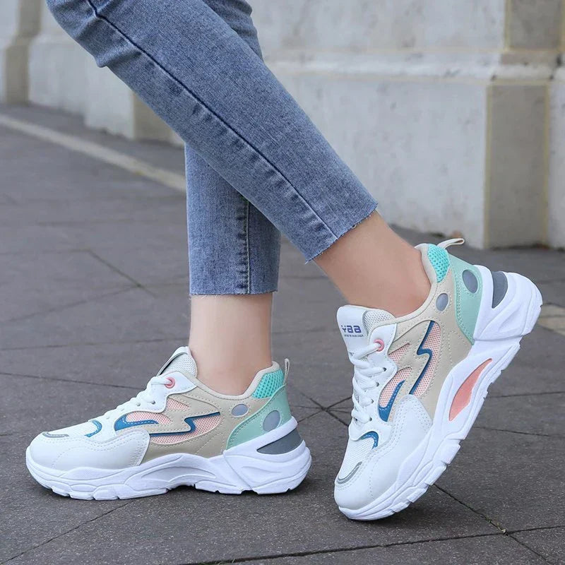 KAMILLE™ - Sneakers Chunky Multicolore