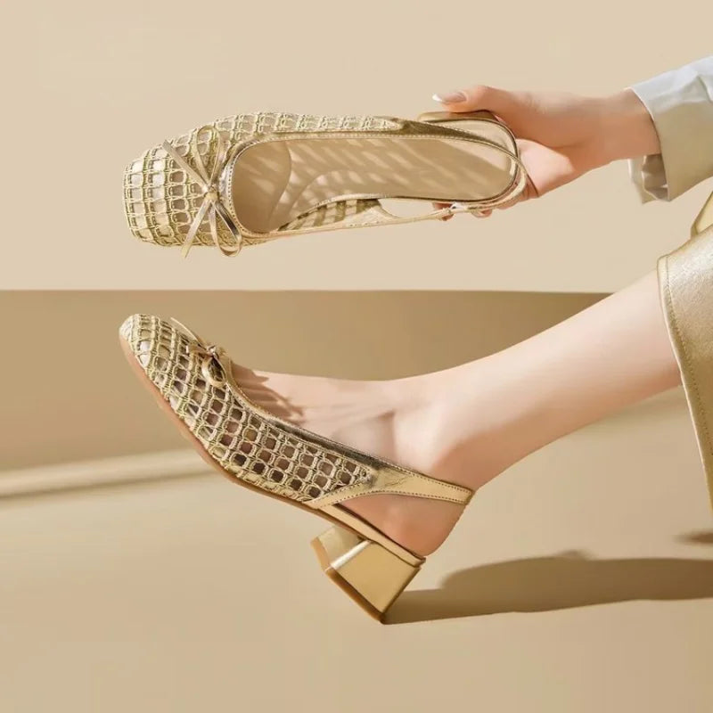 Giulia | Scarpe Mary Jane Traforate