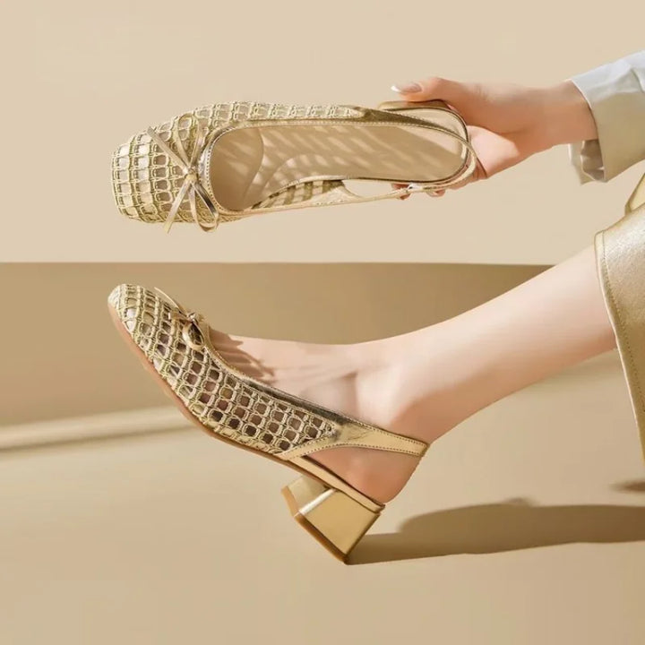 Giulia | Scarpe Mary Jane Traforate