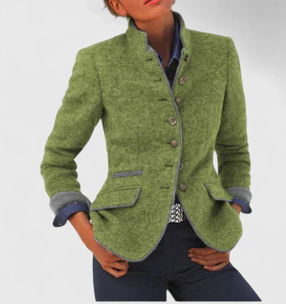 Vivienne – Blazer Classico in Mistura di Lana da Donna Edizione Limitata