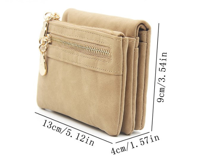 WINIFRED™ – Portafoglio Mini a Zip Vintage