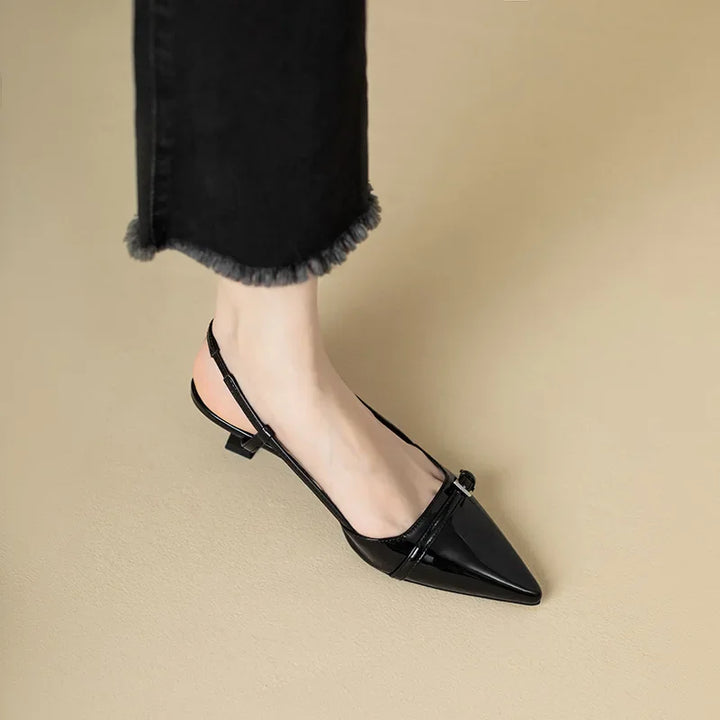 MIRELLA™ – Sandali Classici con Tacco Medio