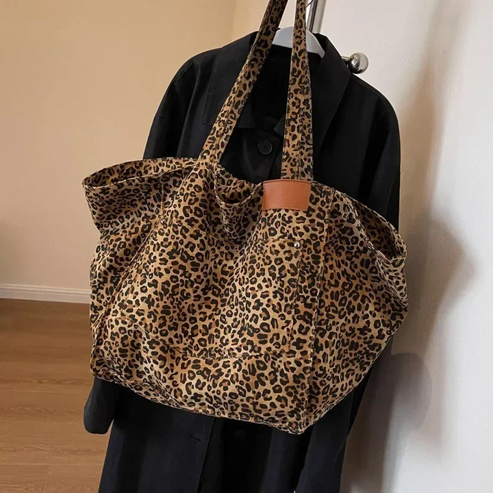 ODILE™– Borsa a Spalla Leopardo Chic Senza Sforzo