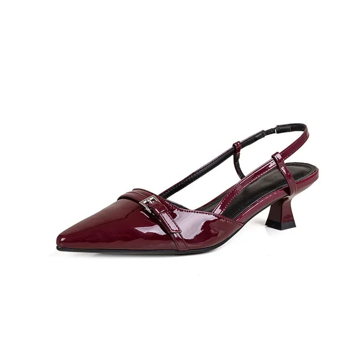 MIRELLA™ – Sandali Classici con Tacco Medio