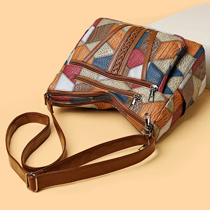 ROSELINE™ – Borsa in Pelle Vintage Chic