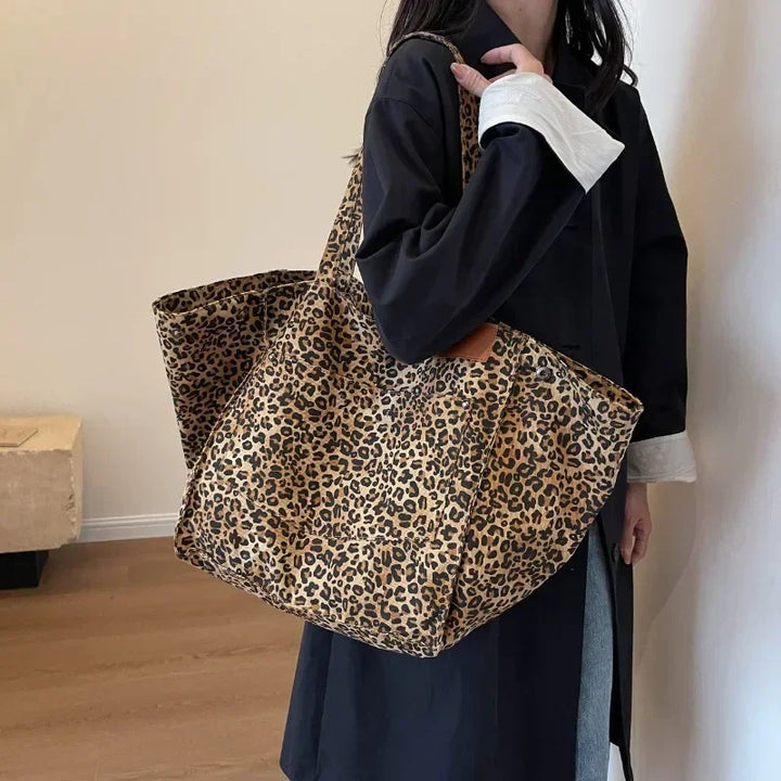 ODILE™– Borsa a Spalla Leopardo Chic Senza Sforzo