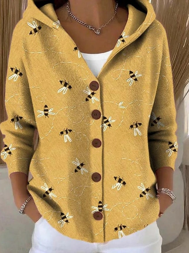 Cassidy | Cardigan Lungo Artistico e Caldo