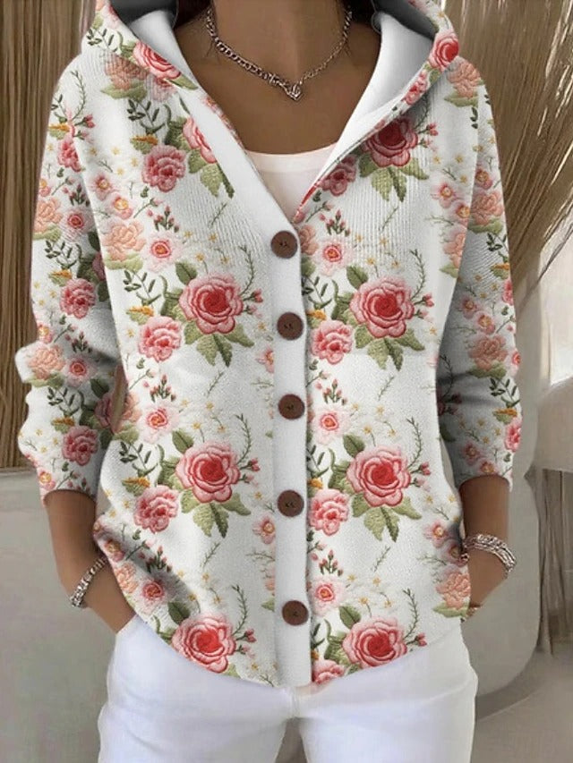 Cassidy | Cardigan Lungo Artistico e Caldo