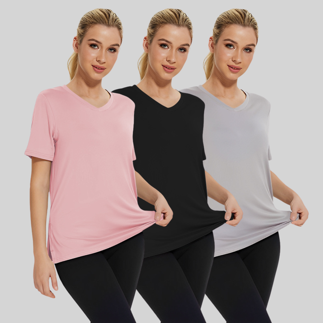 SELENA™ - T-shirt Casual a Vestibilità Larga (Confezione da 3)