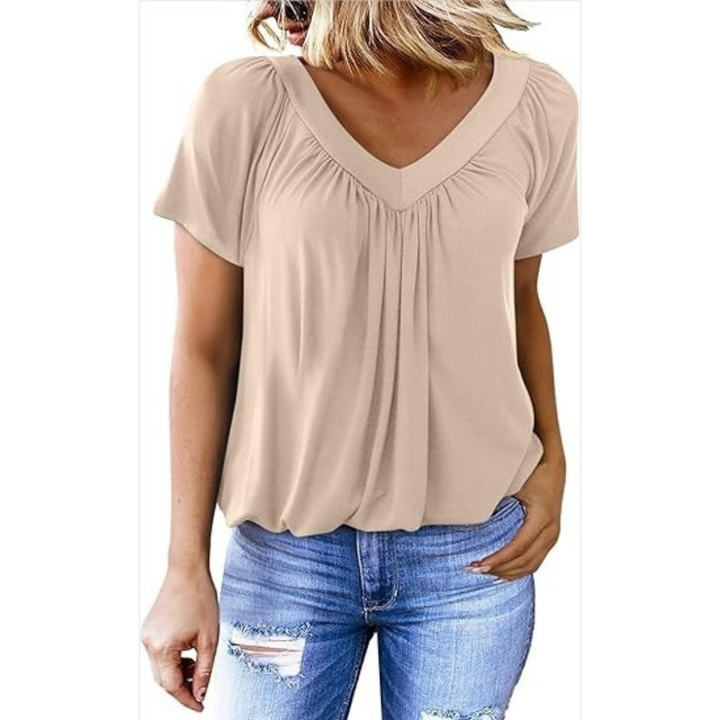 KATHLEEN™ - Top Casual con scollo a V