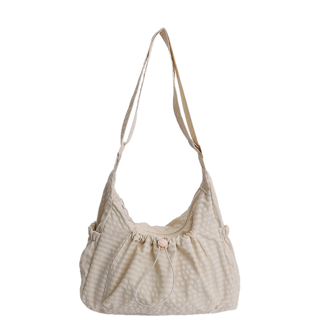 HARLOW™ – Borsa Hobo Cloud con Coulisse a Quadri