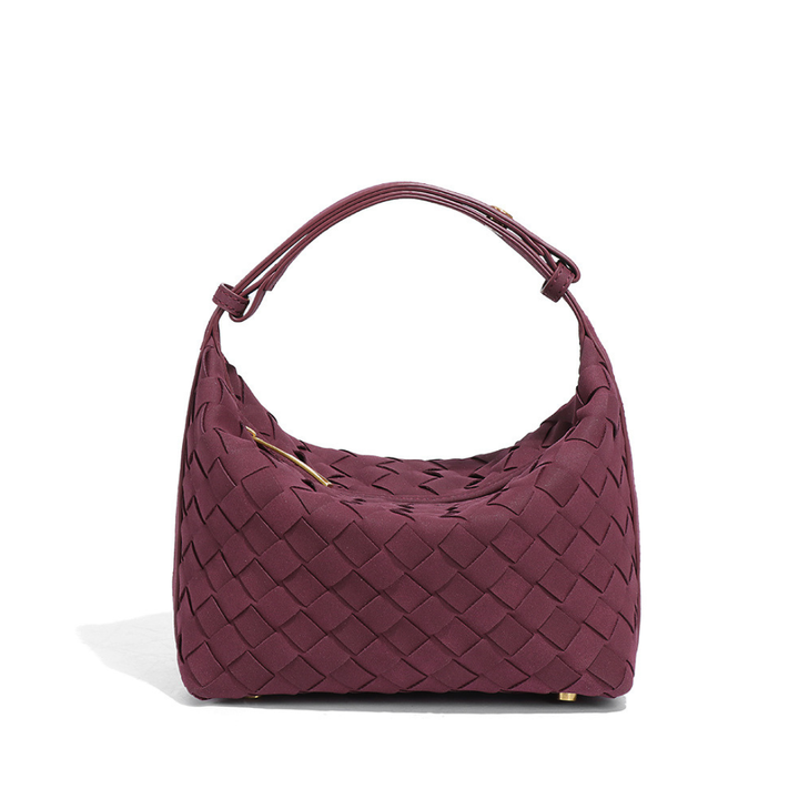 LISANNE™ – Borsa Strutturata Intrecciata Opaca