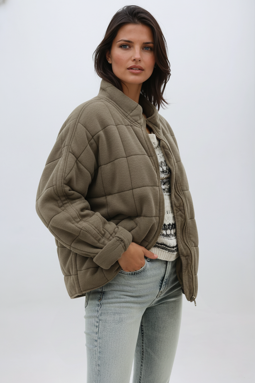 Juliette | Cappotto Oversized Trapuntato