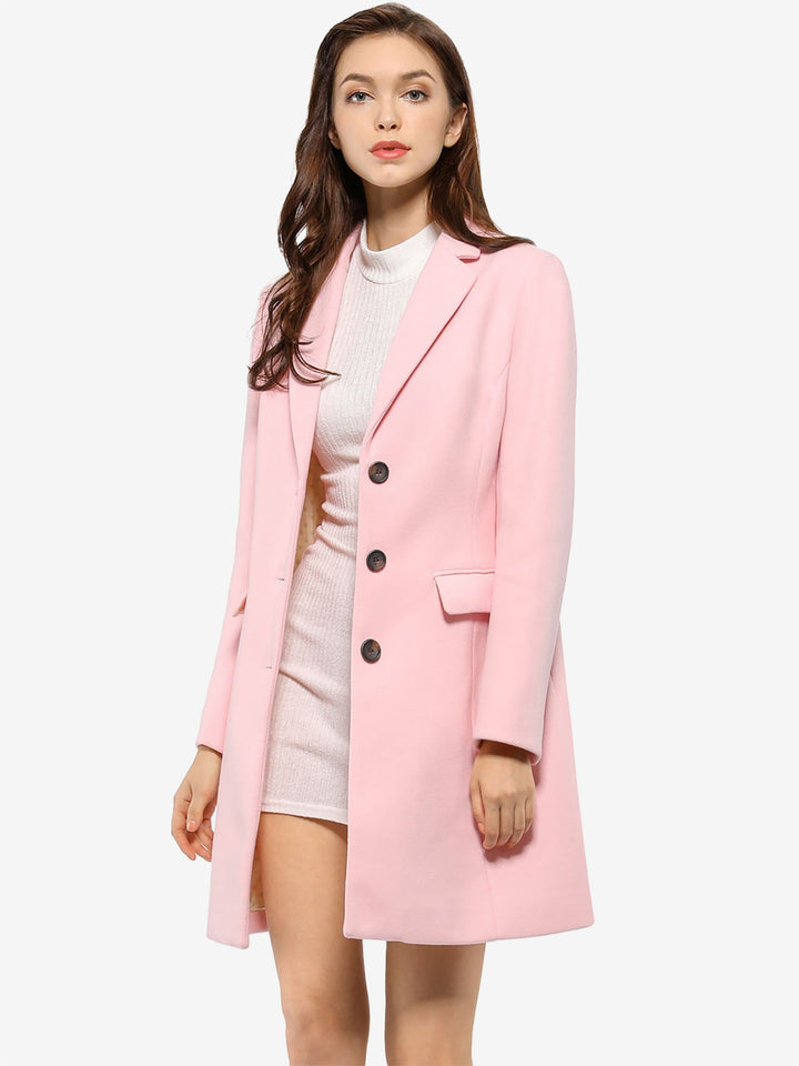 Marielle | Cappotto Classico in Lana con Collo