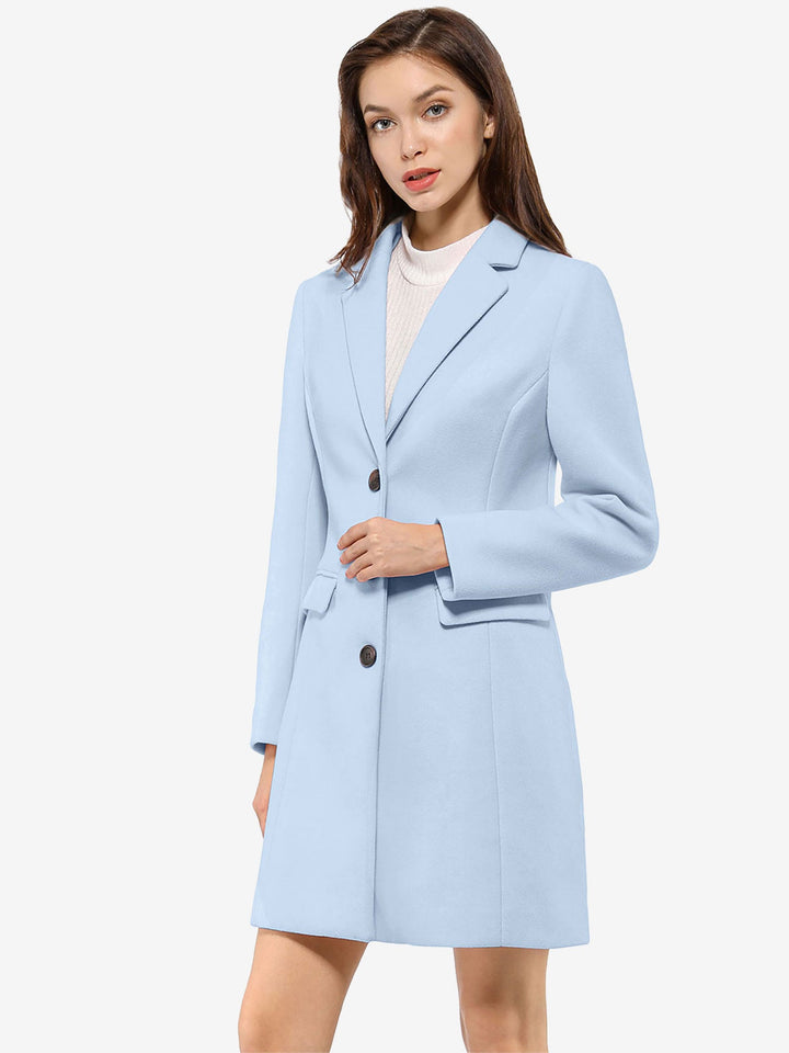 Marielle | Cappotto Classico in Lana con Collo