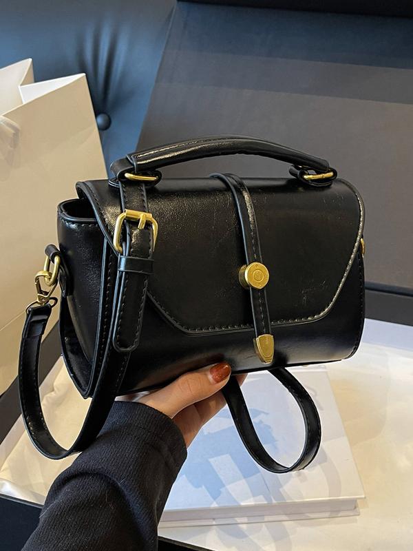 AVANLIE™ - Borsa a Spalla Piccola Quadrata con Cuciture a Contrasto alla Moda