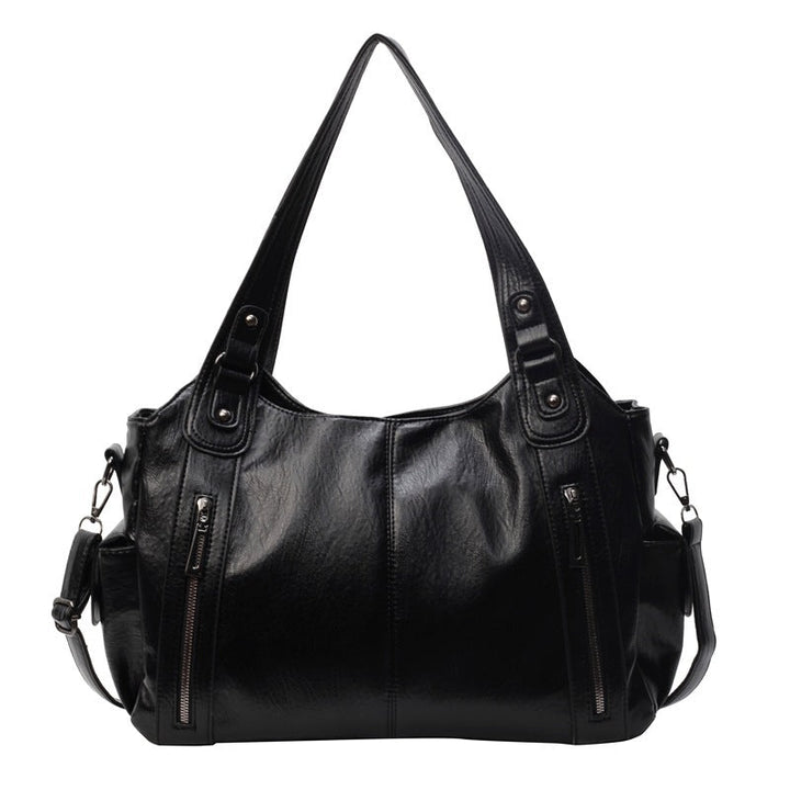NOEMIE™ - Borsa a Spalla in Pelle Classica