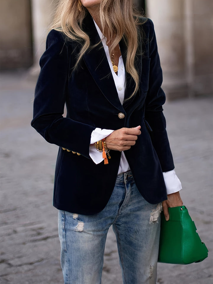 MARNIE | BLAZER IN VELLUTO SU MISURA