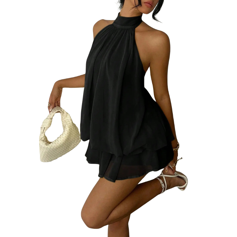 Gayle™ – Mini Abito Elegante con Nastro
