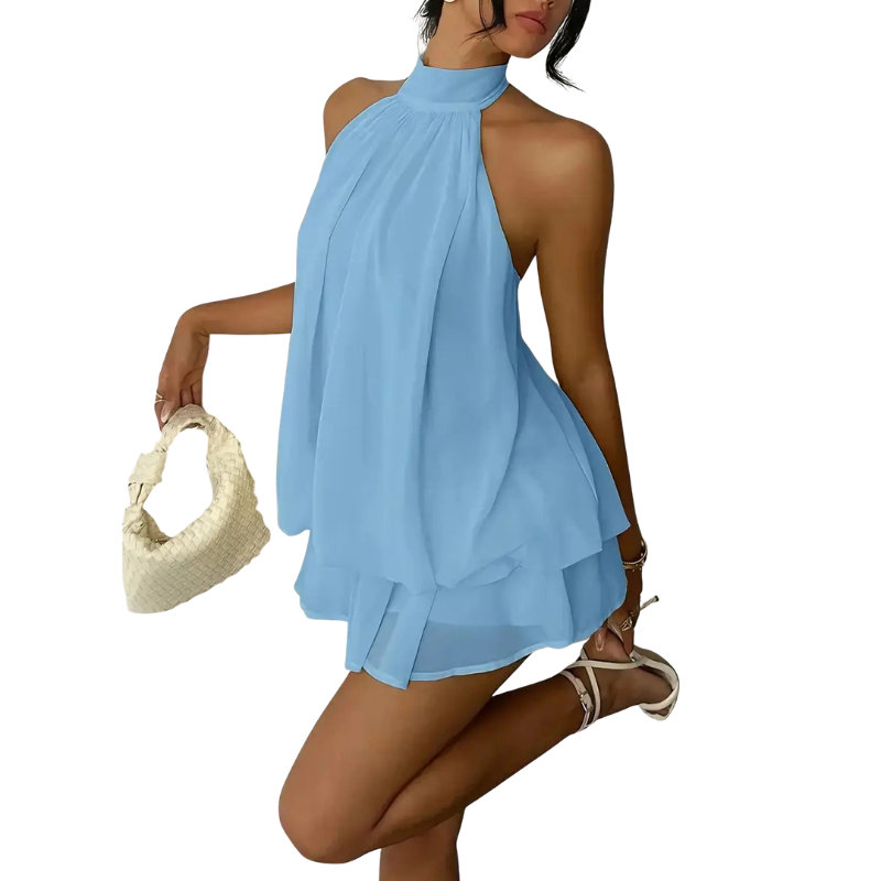 Gayle™ – Mini Abito Elegante con Nastro
