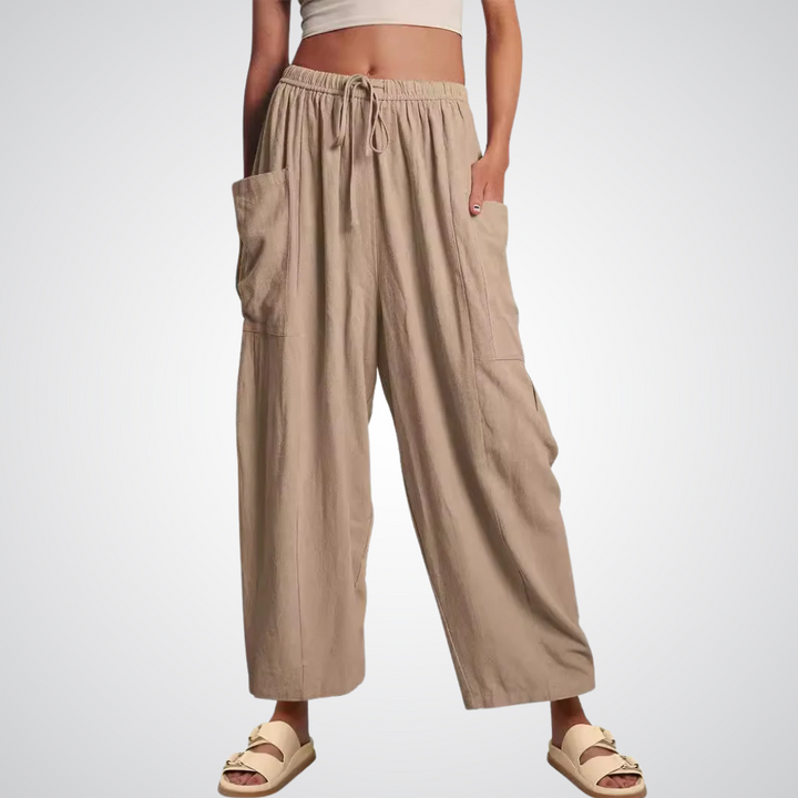 LYNNA™ – Pantaloni Comodi a Gamba Larga