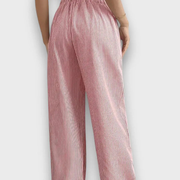 Karina – Pantaloni con strisce sottili