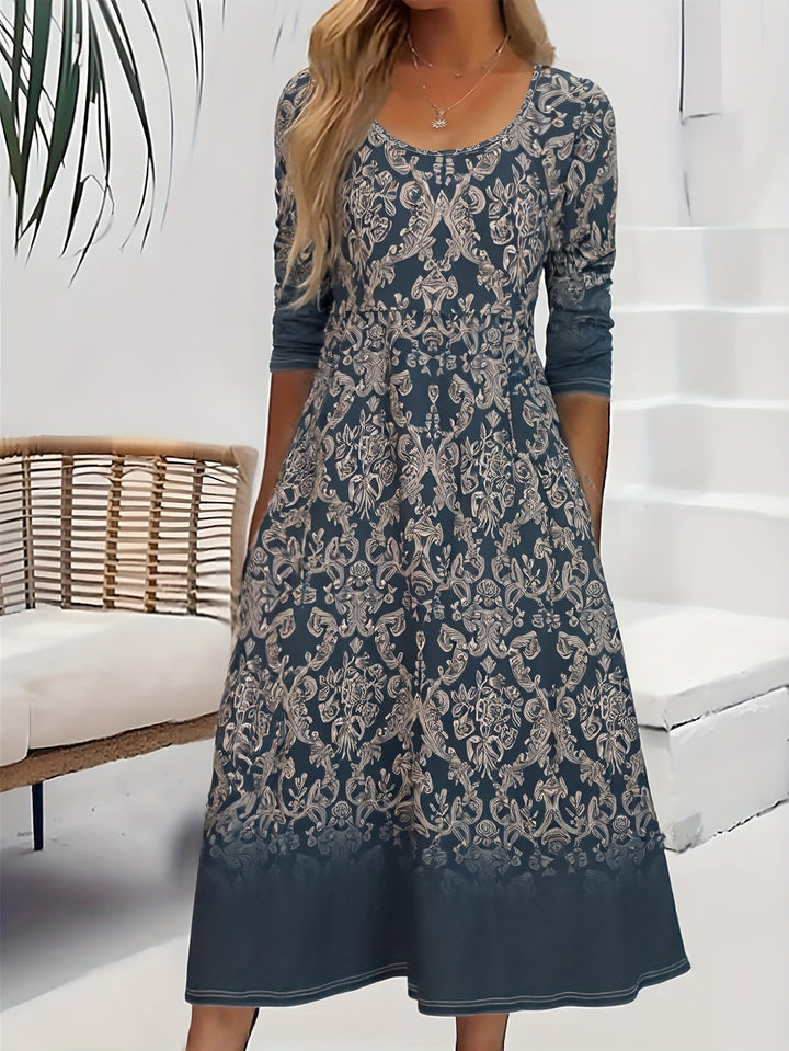 FLORA | ABITO MAXI BOTANICO