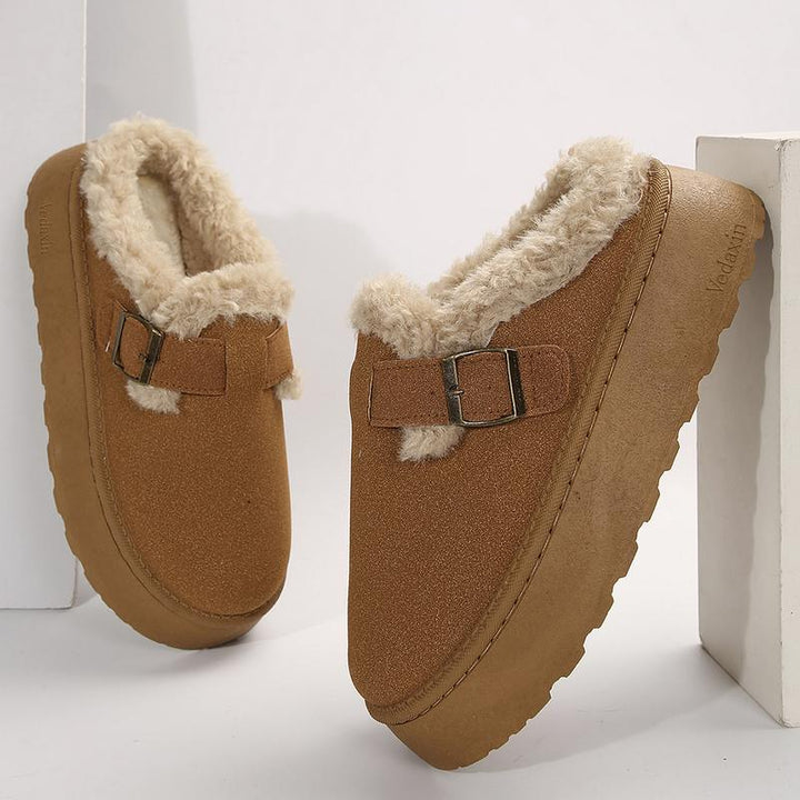 ELLA™ - Pantofole Stivaletti in Suede per Donna con Fibbia