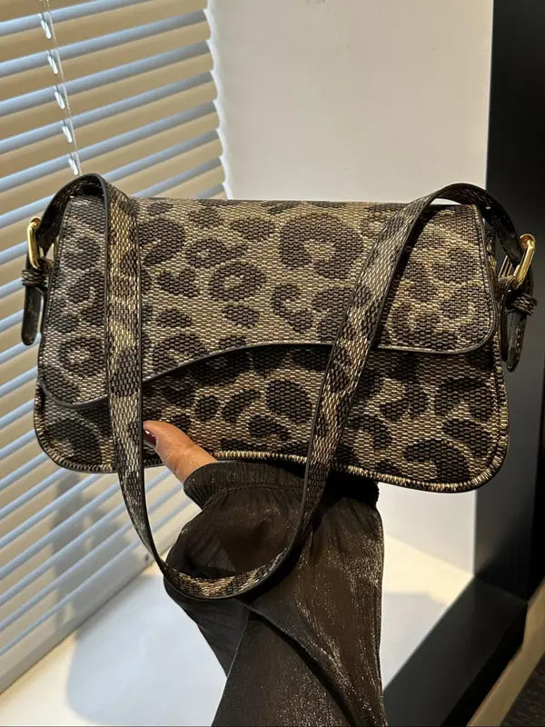 GHERMAE™ - Borsa a Spalla Femminile alla Moda con Copertura Flip per Tutte le Stagioni