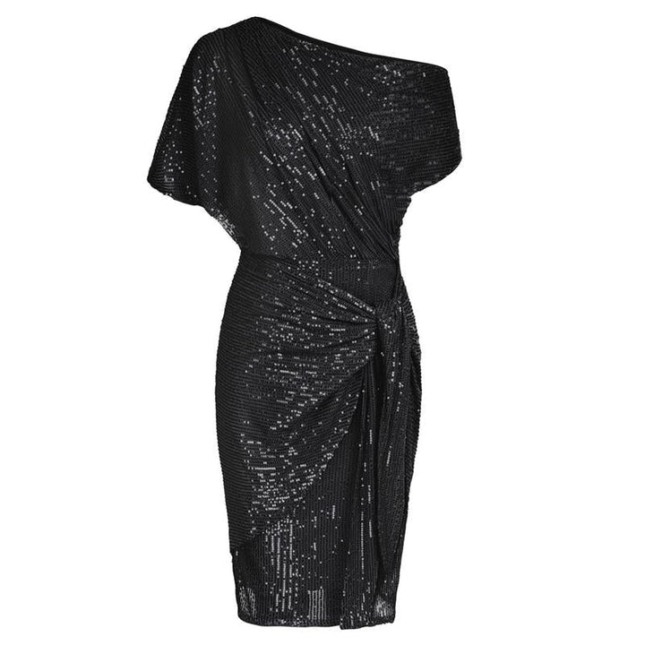 AURELIA™ - Elegante Abito da Festa Bodycon con Paillettes Off-Shoulder