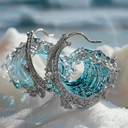 BEATRICE™ - Orecchini Giuramento dell'Oceano
