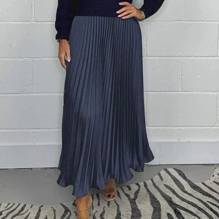 Claudia | Gonna Plissettata Maxi con Top Abbinato