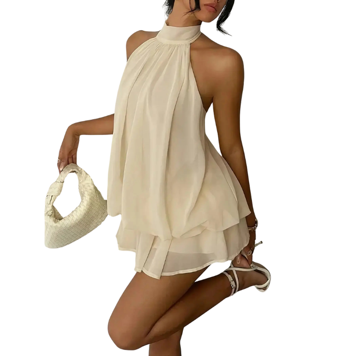 Gayle™ – Mini Abito Elegante con Nastro