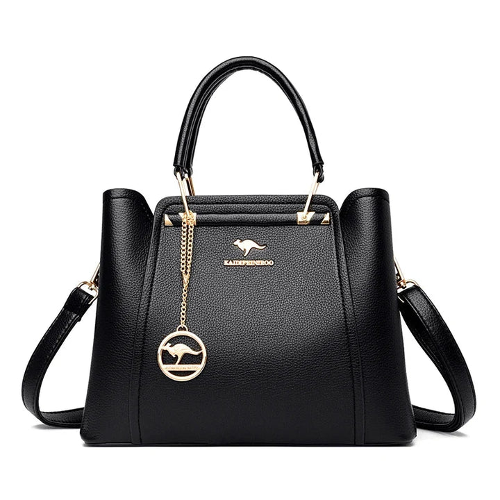 Valentina | Borsa a Mano e Tracolla in Ecopelle Morbida