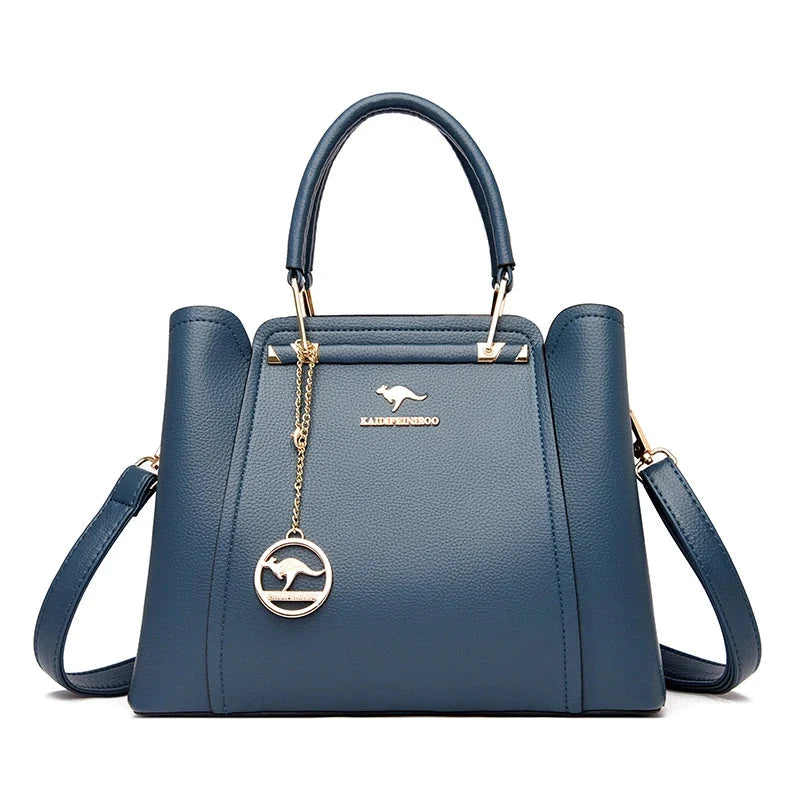 Valentina | Borsa a Mano e Tracolla in Ecopelle Morbida