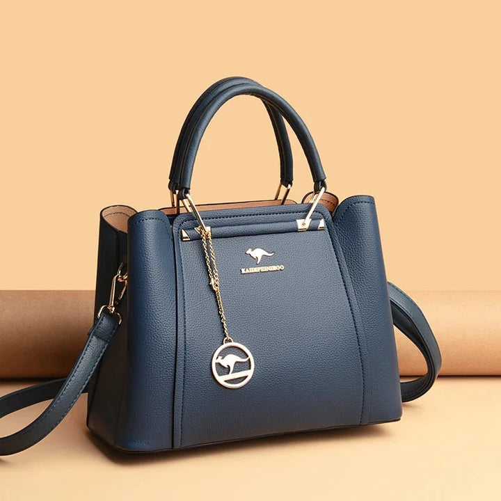 Valentina | Borsa a Mano e Tracolla in Ecopelle Morbida