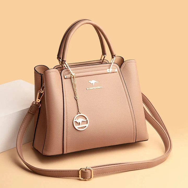 Valentina | Borsa a Mano e Tracolla in Ecopelle Morbida