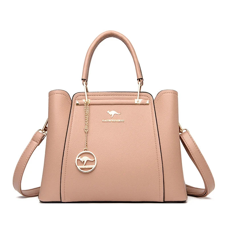 Valentina | Borsa a Mano e Tracolla in Ecopelle Morbida