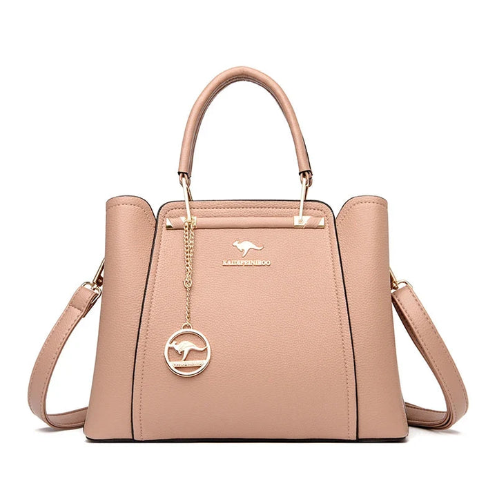 Valentina | Borsa a Mano e Tracolla in Ecopelle Morbida