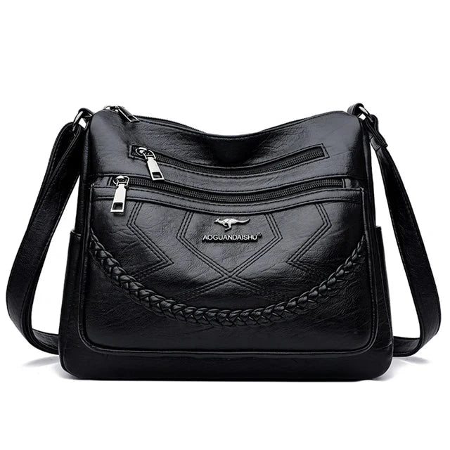 Loretta | Borsa a Tracolla in Ecopelle Morbida