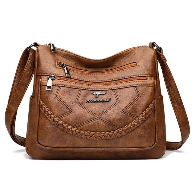 Loretta | Borsa a Tracolla in Ecopelle Morbida