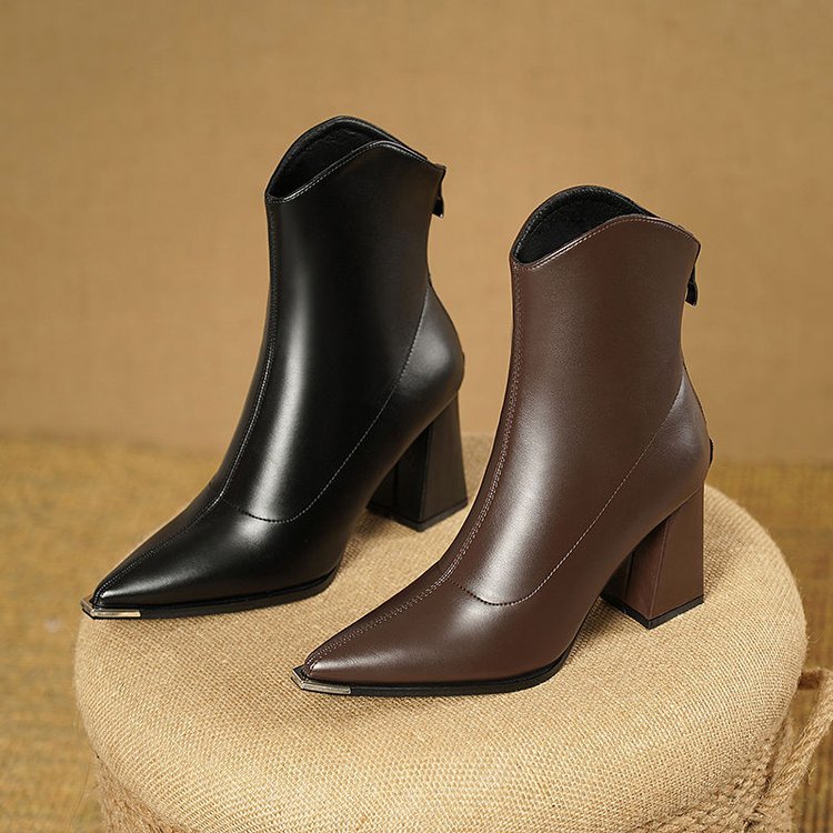 NOX™ - Stivali Chelsea con Punta in Cromo