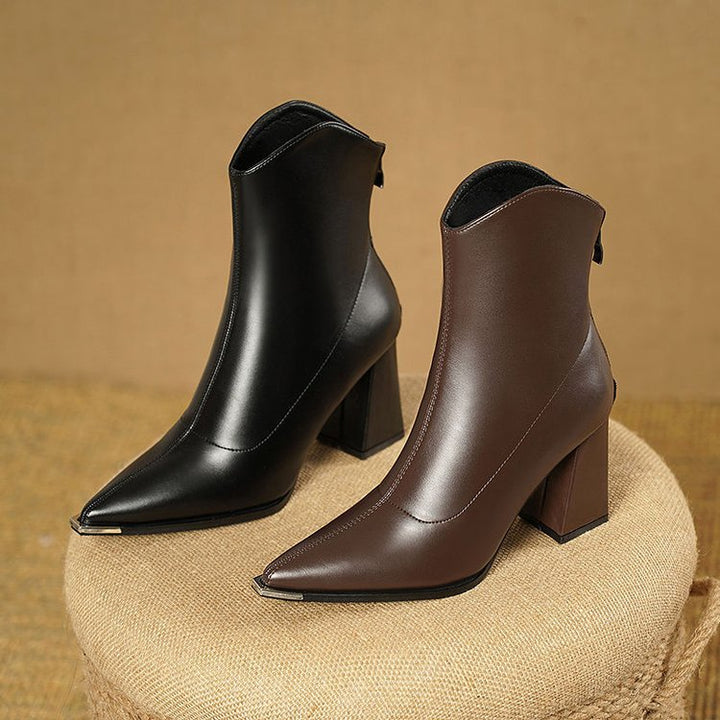 NOX™ - Stivali Chelsea con Punta in Cromo