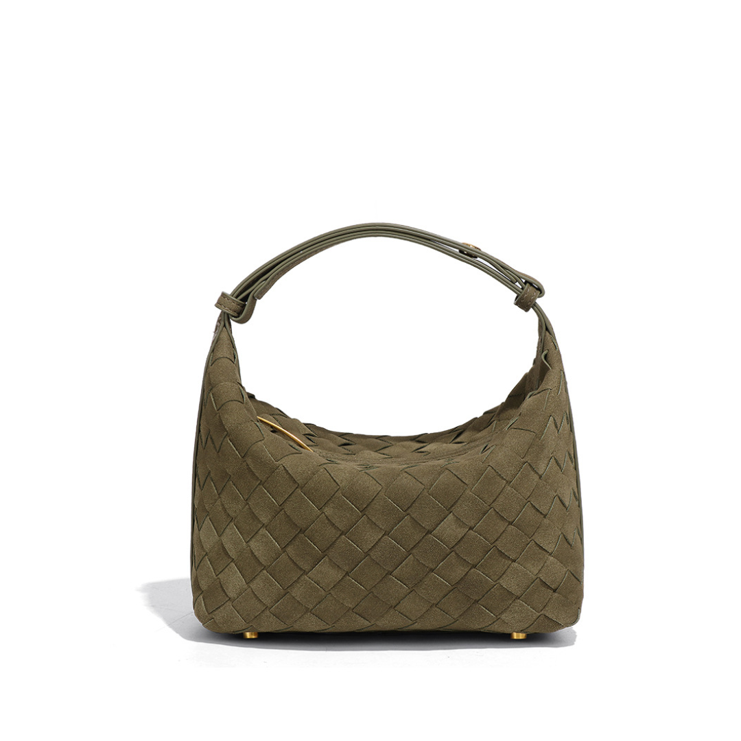 LISANNE™ – Borsa Strutturata Intrecciata Opaca
