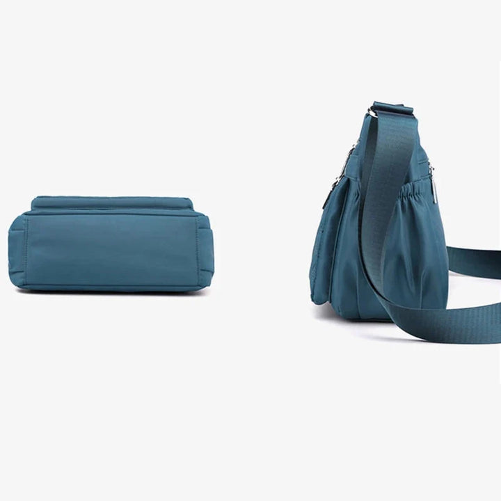 Nadia | Borsa Messenger in Nylon con Multi-Scomparti