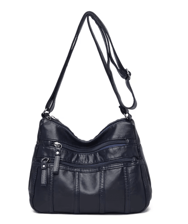 Silvana | Borsa Morbida a Tracolla con Multi-Scomparti